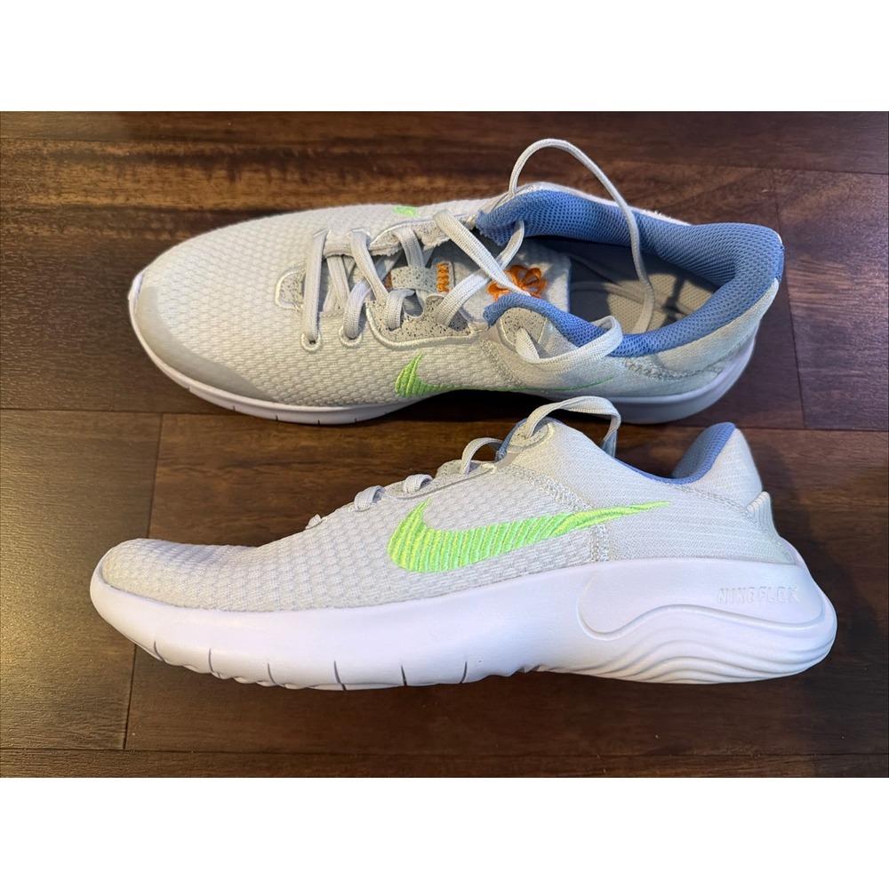 New Nike Flex Experience Run 11 Womens Running Shoes Size 8 Gray Blue